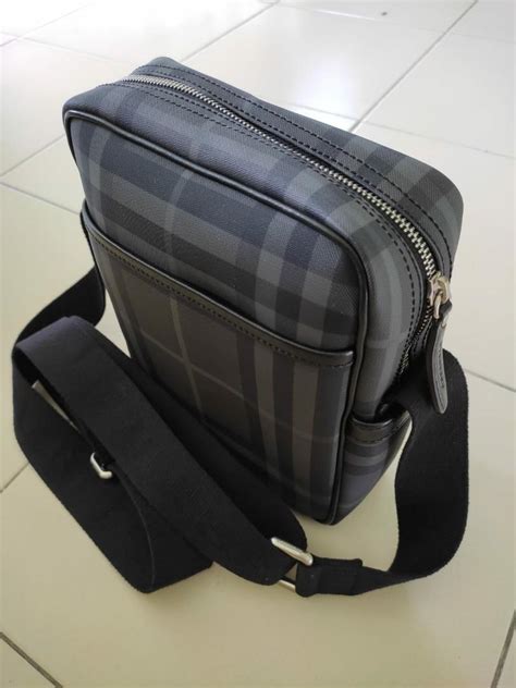 burberry sling bag men's|burberry men's toiletry bag.